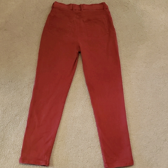Vintage Passports Red Straight Leg Jeans - Picture 7 of 11